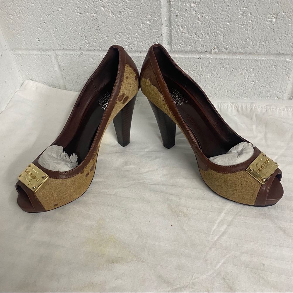 Versace Cowhide Heels